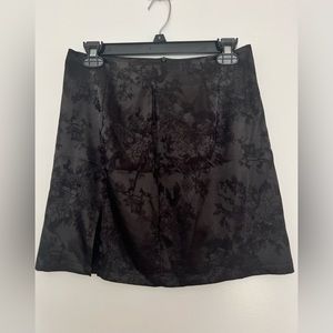 Silk Mini Skirt